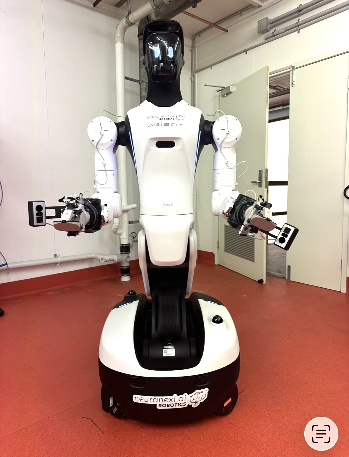 Agibot humanoid robot prepared for operation